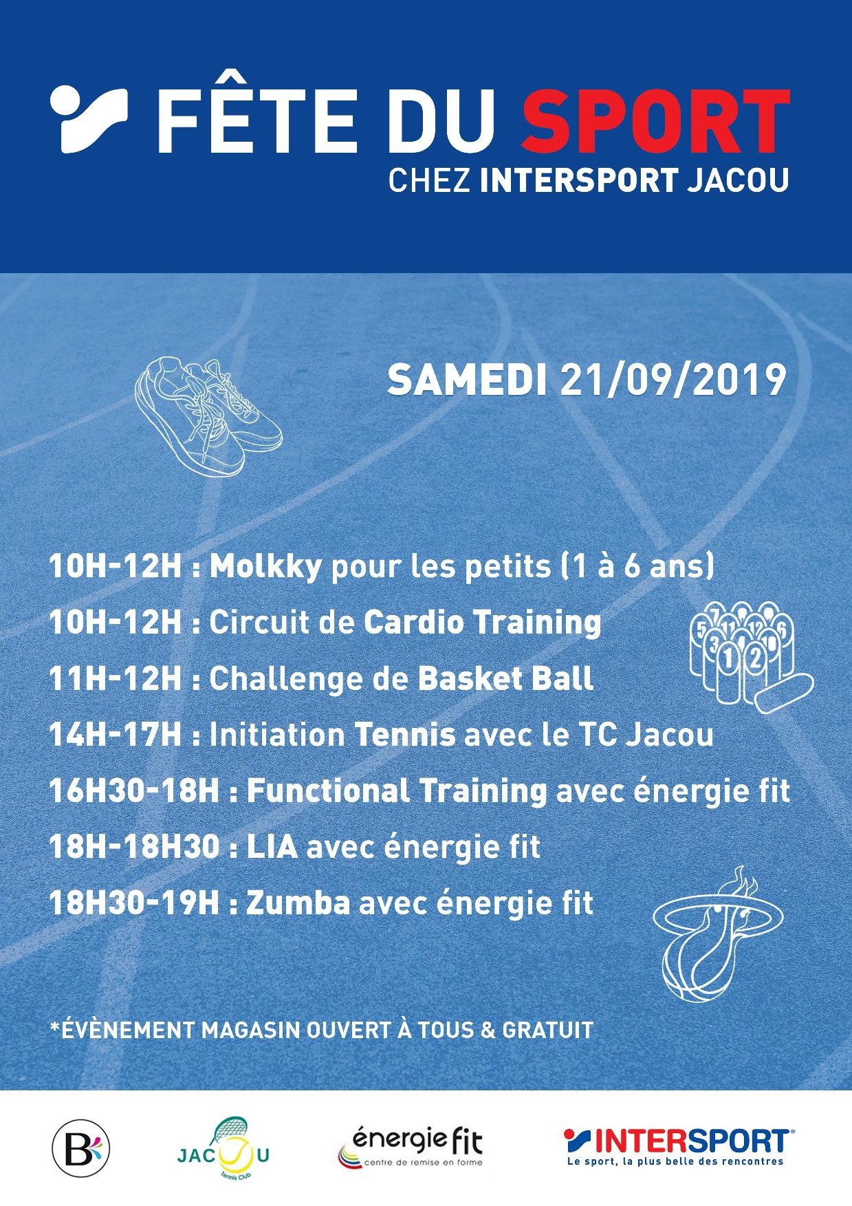 Tout le training : équipement et accessoires fitness